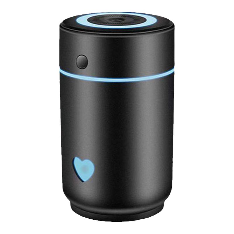 usb加湿器抖音迷你车载净化器 香薰喷雾雾化器车内车用七彩变灯