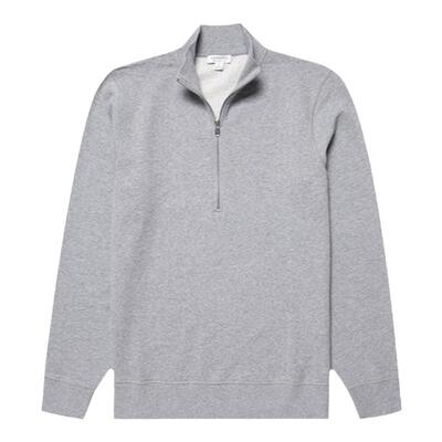 SUNSPEL男士半高领拉链休闲卫衣