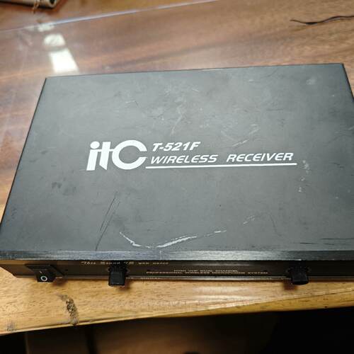 【议价】itc T521F话筒控制器，剪线，需要接线，天线一端有点折