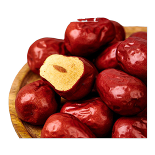 来伊份即食红枣150g*2开袋即食新疆大枣果干煲汤免洗灰枣类零食