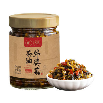 璞匠湖南茶油外婆菜下饭菜