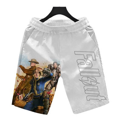 辐射4美剧游戏周边速干短裤