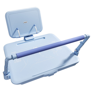 黄金12°护栏式坐姿矫正器坐读写台小学生横杆桌面款学习写作业防近视支架书桌防低头写字姿势纠正儿童防驼背