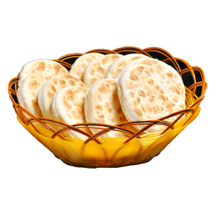 雍运白吉馍肉夹馍饼胚原味煎饼商用早餐小吃烧饼里脊肉饼胚白吉饼