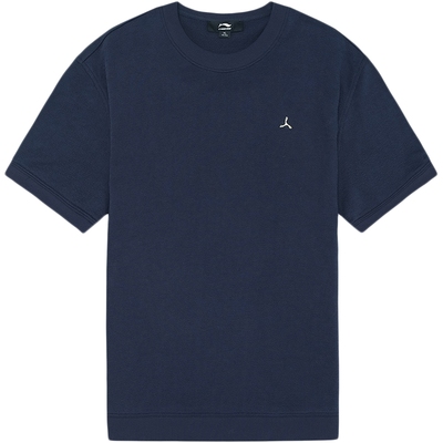 李宁1990男士纯色短袖T恤