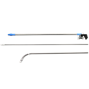 升级不锈钢微风吊扇支架小吊扇床上固定架子伸缩横杆加粗床头万能