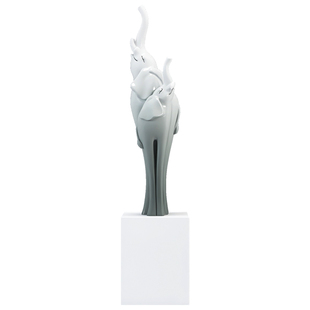 现代轻奢象落地摆件家居饰品客厅玄关工艺品雕塑高级感乔迁新居