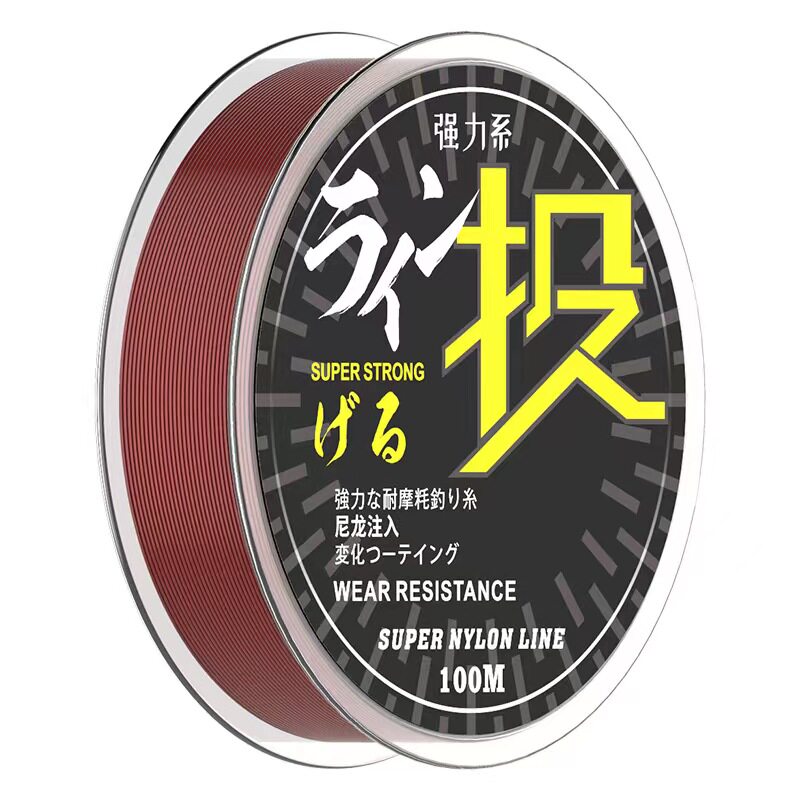 抛竿钓鱼强拉力尼龙鱼线
