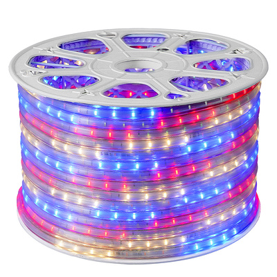 圆形360度七彩流光跑马灯带