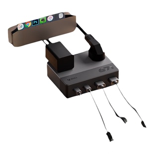 公牛桌下桌面插座隐形扩展USBtypec氮化镓插排多功能插线板转换器