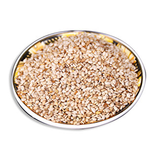 白芝麻500g 生芝麻自种农家油芝麻干净芝麻仁未脱皮带皮免洗非熟