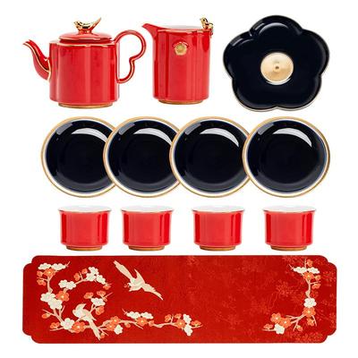 故宫喜上眉梢事如意茶具套装