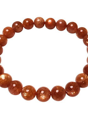 天然女款太阳石手链日光石手串