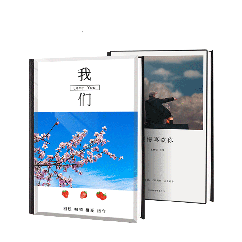 生日礼物照片书情侣纪念册写真