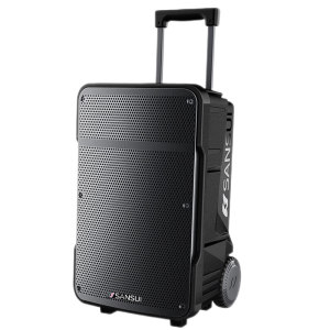 sansui山水视听专卖店山水A12户外拉杆k歌大功率表演出移动便携式音响重低音广场舞音箱