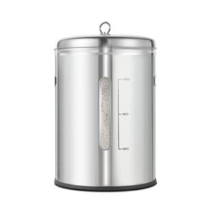 304不锈钢米桶家用食品级50斤装米桶防虫防潮米缸加厚密封储米箱