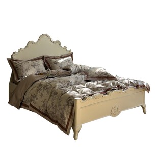 复古140S进口澳棉四件套全棉美式被套床单裸睡四季纯棉床上用品