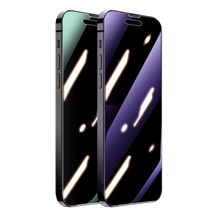 iPhone14Pro防窥膜苹果13ProMax钢化膜12Plus全屏360度por防窥ip14手机i十四pm防偷窥puls适用pormax贴膜mini