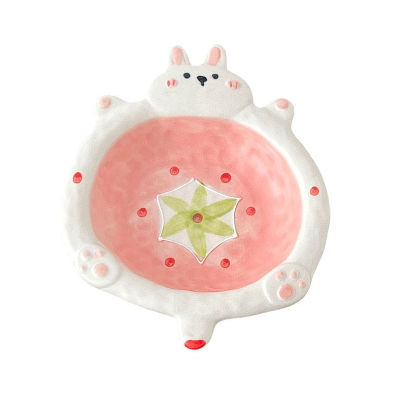 可爱少女心陶瓷零食小碟蘸料碟