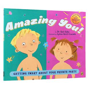 英文原版 Amazing You 神奇的你 幼儿性别启蒙性教育绘本书 男女宝宝的区别 了解身体的私密部位2-8岁 生理健康知识教孩子