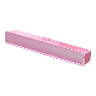 赛达V-196桌面台式家用长条音箱迷你低音炮无线蓝牙音响带麦克风