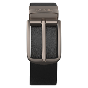 稻草人男士腰带真头层皮带针扣2025新款中年轻人商务西装裤带正品