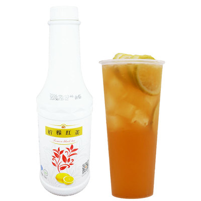 广村水果茶浆饮料浓浆柠檬红茶