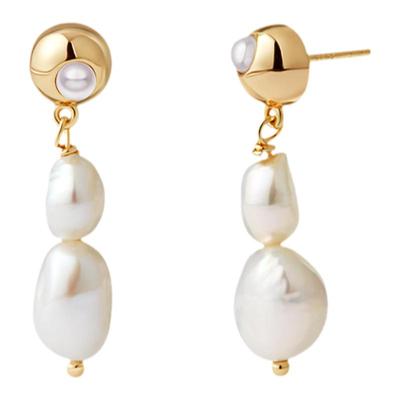 PEARLSTIGE繁花巴洛克珍珠耳钉