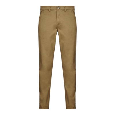 代购SELECTED思莱德男士休闲裤舒适耐用卡其修身日常通勤长裤