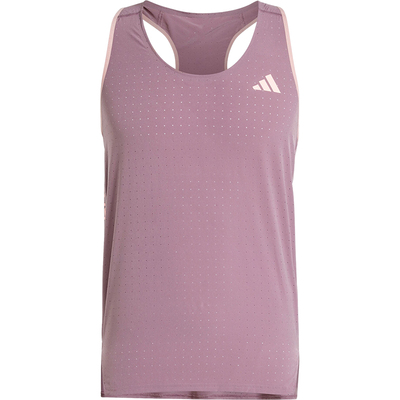 Adidas/阿迪达斯正品ADIZERO SNGLT M男士跑步修身背心IW6636