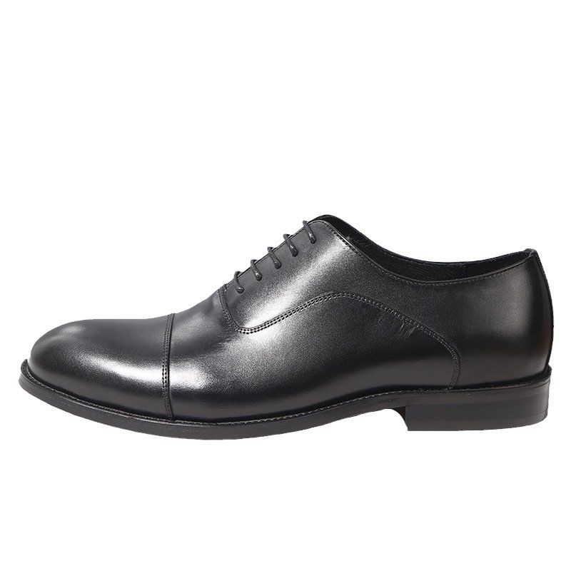 英伦三接头商务正装尖头男鞋欧美复古牛津鞋真皮德比鞋皮鞋青年