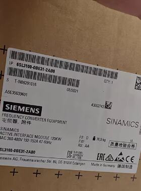 询价-6SL3100-0BE31-2AB0