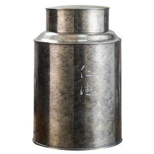 斑锡龙锡罐精致/仁德高纯锡茶叶罐中号密封储茶罐礼盒手工锡器