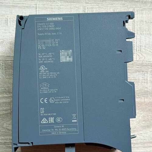 西门子SIMATIC S7-1500 CPU 1516-3 PLC控制器