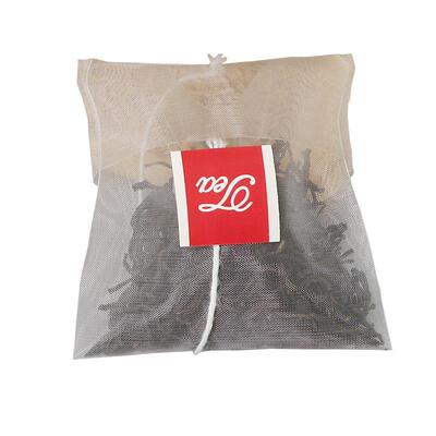 反折标签尼龙泡茶袋食品级茶叶包装空茶分装袋一次性茶包袋茶叶袋