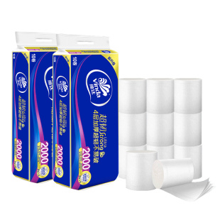 维达超韧无芯卷纸加厚卫生纸200克家用实惠装纸巾大卷筒纸厕纸BV