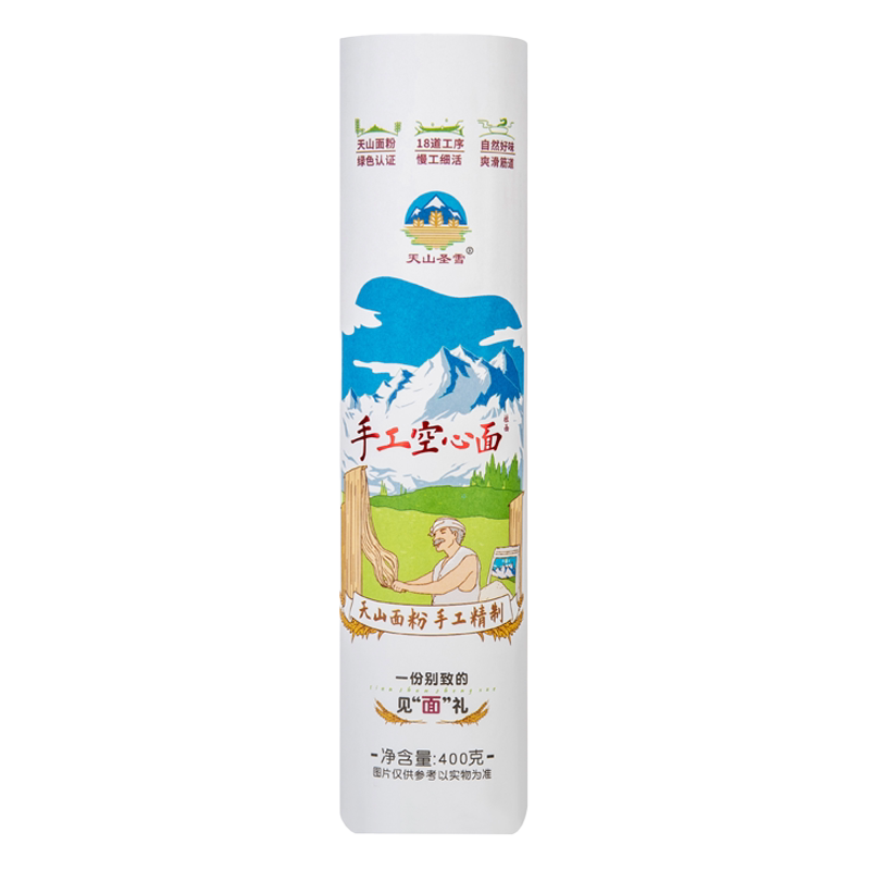 天山圣雪新疆拉条子挂面速煮原味