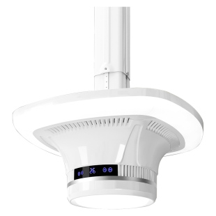 直排棋牌室吸烟灯空气净化器除烟麻将灯房馆专用排烟机自助无人