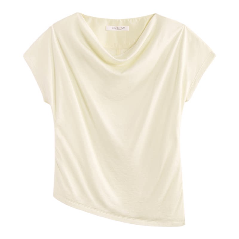 例外短袖女T恤女装日常实穿百搭