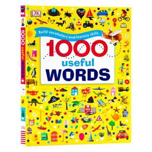 DK常用英语1000词 英文原版字典 1000 Useful Words dk1000词非点读 词汇量积累阅读写作技能提升 1000个单词绘本 精装 英文版
