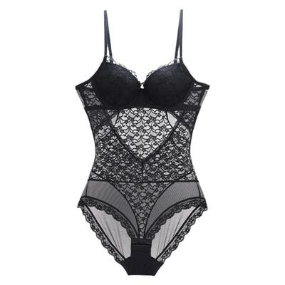 新款塑身连体衣女小胸性感诱惑