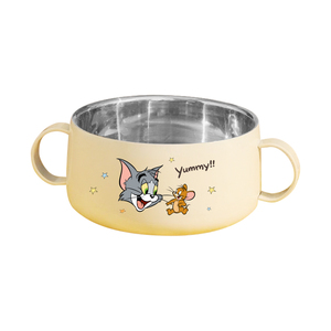 正版联名高颜值猫和老鼠-双耳碗