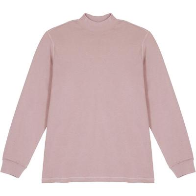 铜牛优纺棉棉毛男女衫圆领/中领/半高领秋衣 秋冬纯棉打底衫CS005