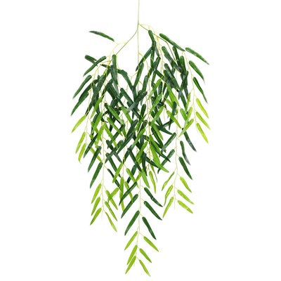仿真柳叶壁挂假柳树装饰植物吊顶