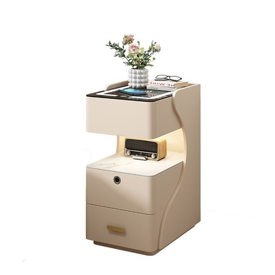 智能床头柜极简小型多功能免安装