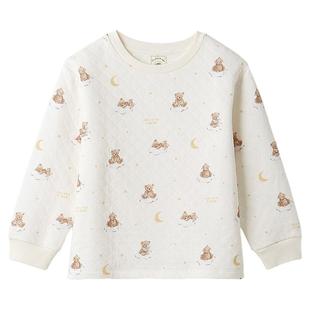 gelato pique秋冬儿童睡衣梦幻小熊长袖套头衫PKCT245487