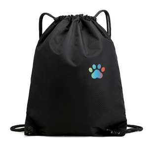 新款篮球袋训练包足球收纳袋足球鞋袋大容量抽绳运动双肩背包定制