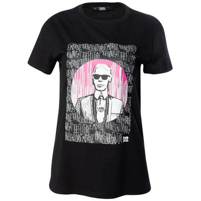 卡尔·拉格斐老佛爷女士短袖T恤