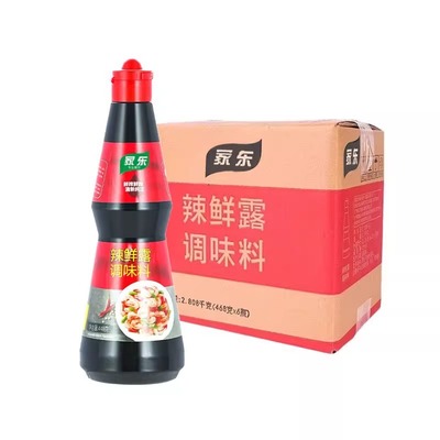 辣鲜露调味料商用炒菜凉菜家用凉拌汁鲜麻露酸辣鲜露448g*6瓶整箱