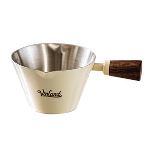 英国咖啡萃取杯304不锈钢带刻度意式浓缩量杯接液杯小奶盅机工具